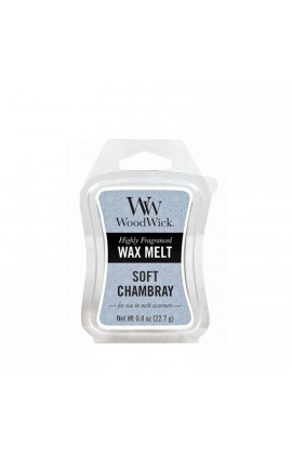 Woodwick Soft chambray olvasztó wax